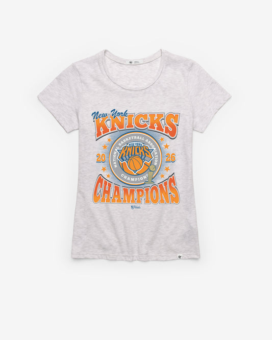NEW YORK KNICKS 2026 NBA CHAMPIONS '47 WOMEN'S FRANKIE TEE Official NBA Fan Gear