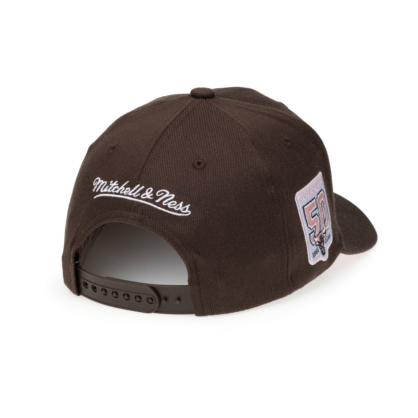 Chicago Bulls NBA Choco Blush Classic Red Snapback Mitchell & Ness Official NBA Fan Gear