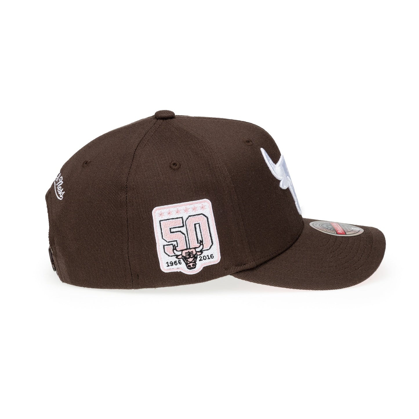 Chicago Bulls NBA Choco Blush Classic Red Snapback Mitchell & Ness Official NBA Fan Gear