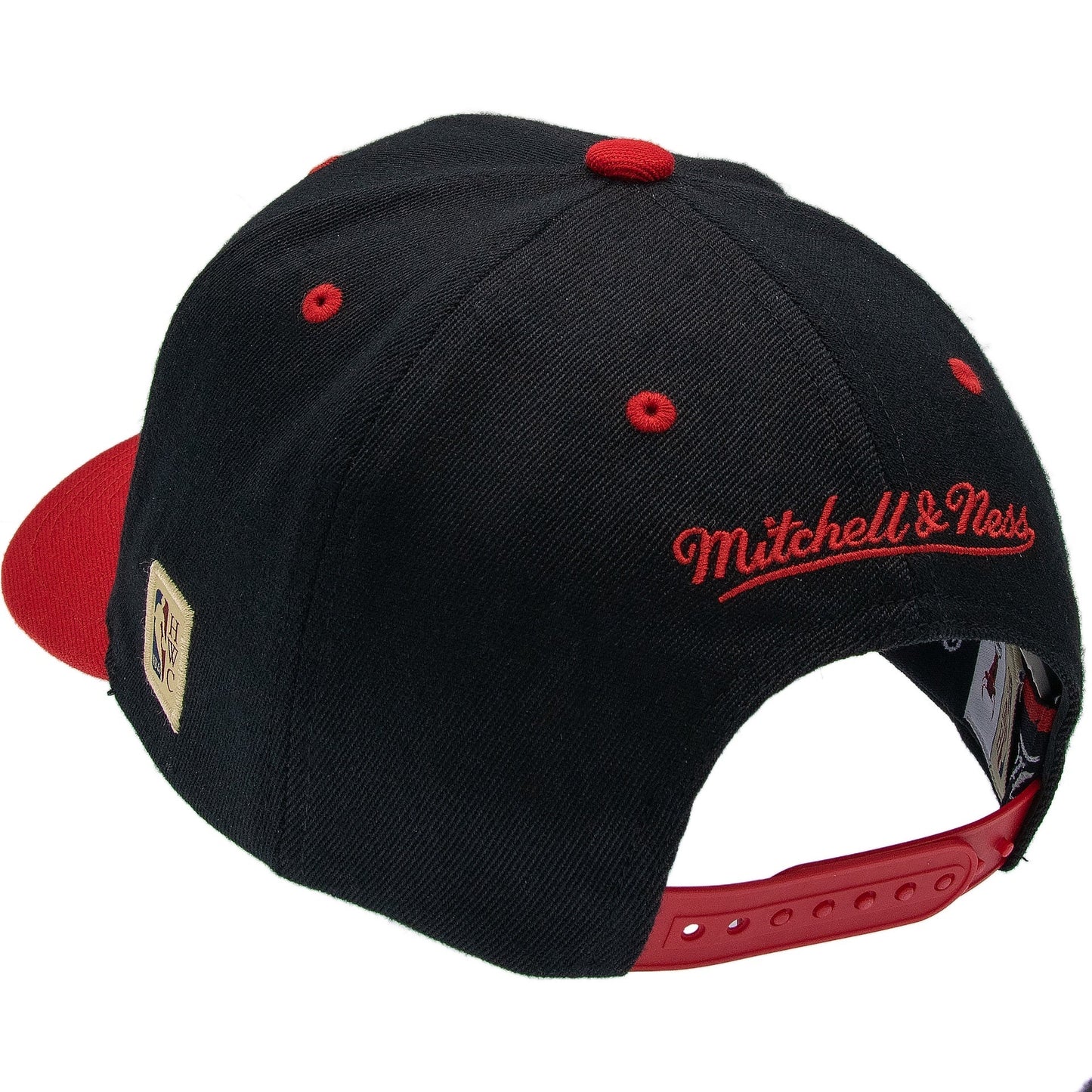 Chicago Bulls NBA Snapback Mitchell & Ness Black/Red Official NBA Fan Gear