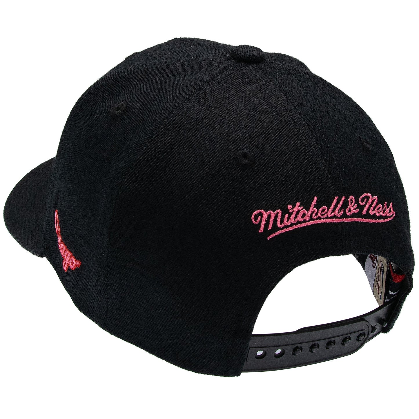 Chicago Bulls NBA Is It Pink? Classic Red Snapback Mitchell & Ness Black/Pink Official NBA Fan Gear