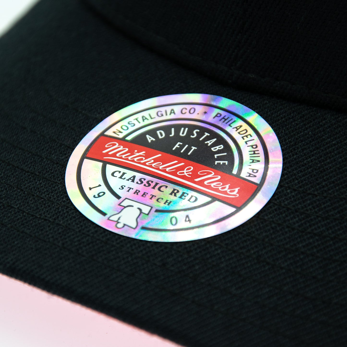Los Angeles Lakers NBA Is It Pink? Classic Red Snapback Mitchell & Ness Black/Pink Official NBA Fan Gear