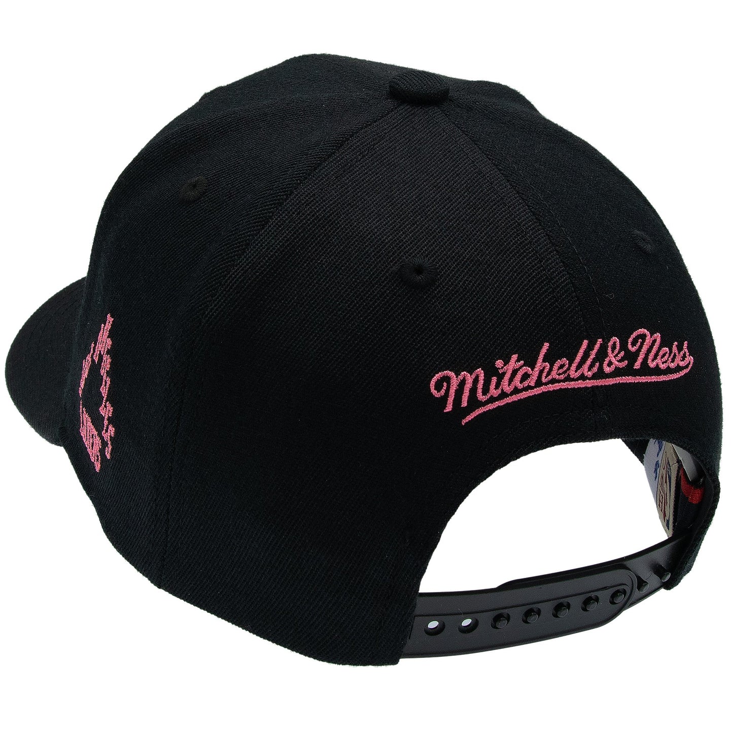 Los Angeles Lakers NBA Is It Pink? Classic Red Snapback Mitchell & Ness Black/Pink Official NBA Fan Gear