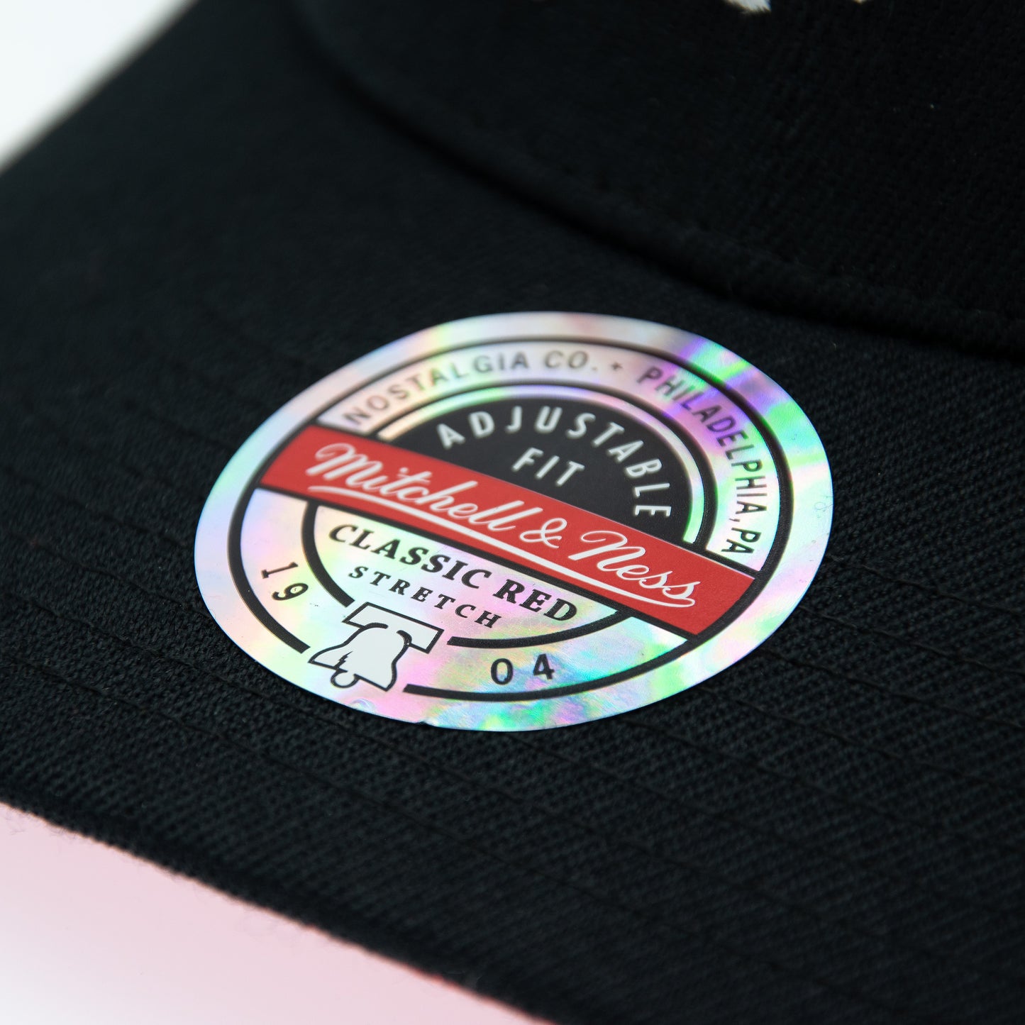 Miami Heat NBA Is It Pink? Classic Red Snapback Mitchell & Ness Black/Pink Official NBA Fan Gear