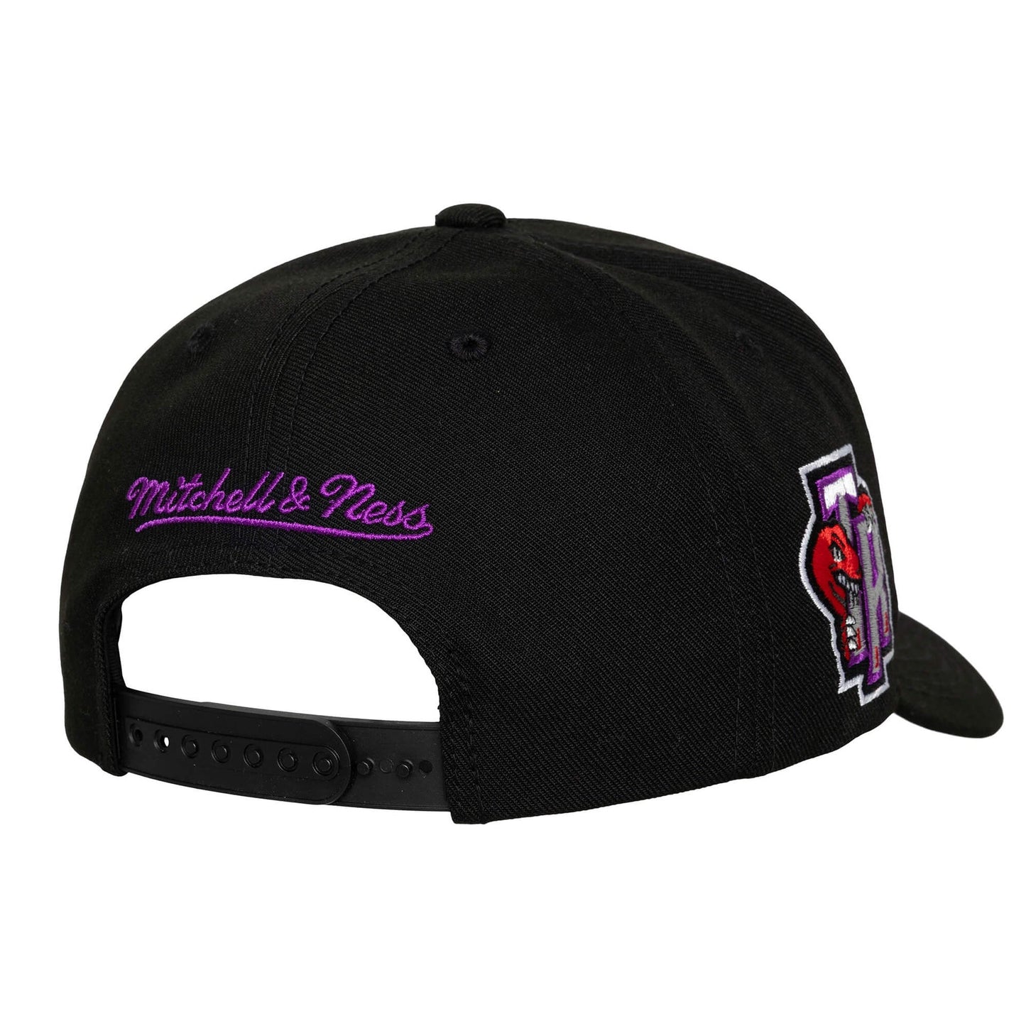 Toronto Raptors NBA Pro Pinch Snapback Mitchell & Ness Black Official NBA Fan Gear