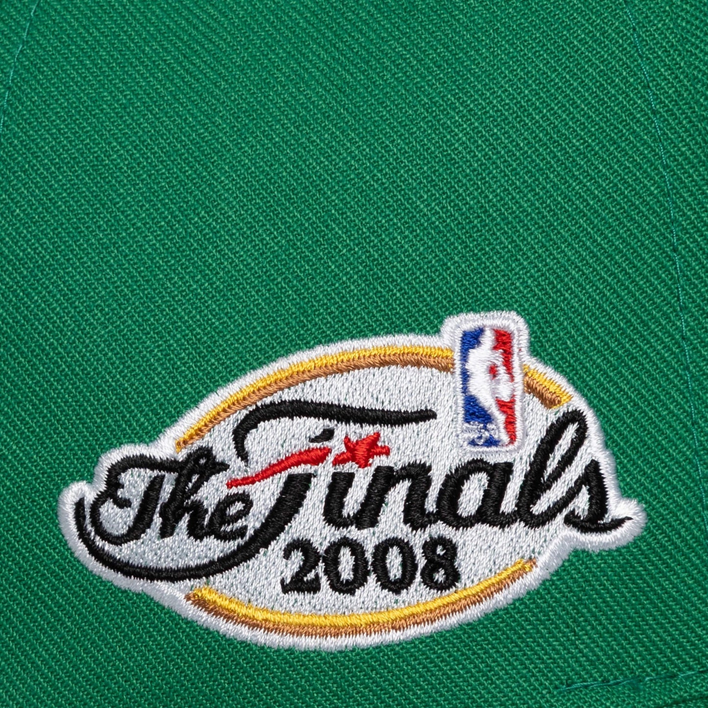 Boston Celtics NBA Pro Pinch Snapback Mitchell & Ness Green Official NBA Fan Gear