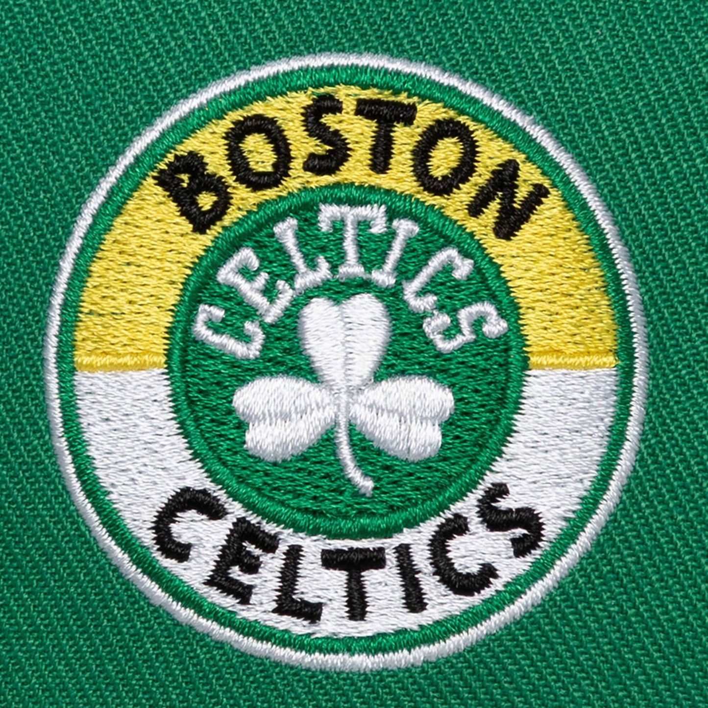 Boston Celtics NBA Pro Pinch Snapback Mitchell & Ness Green Official NBA Fan Gear