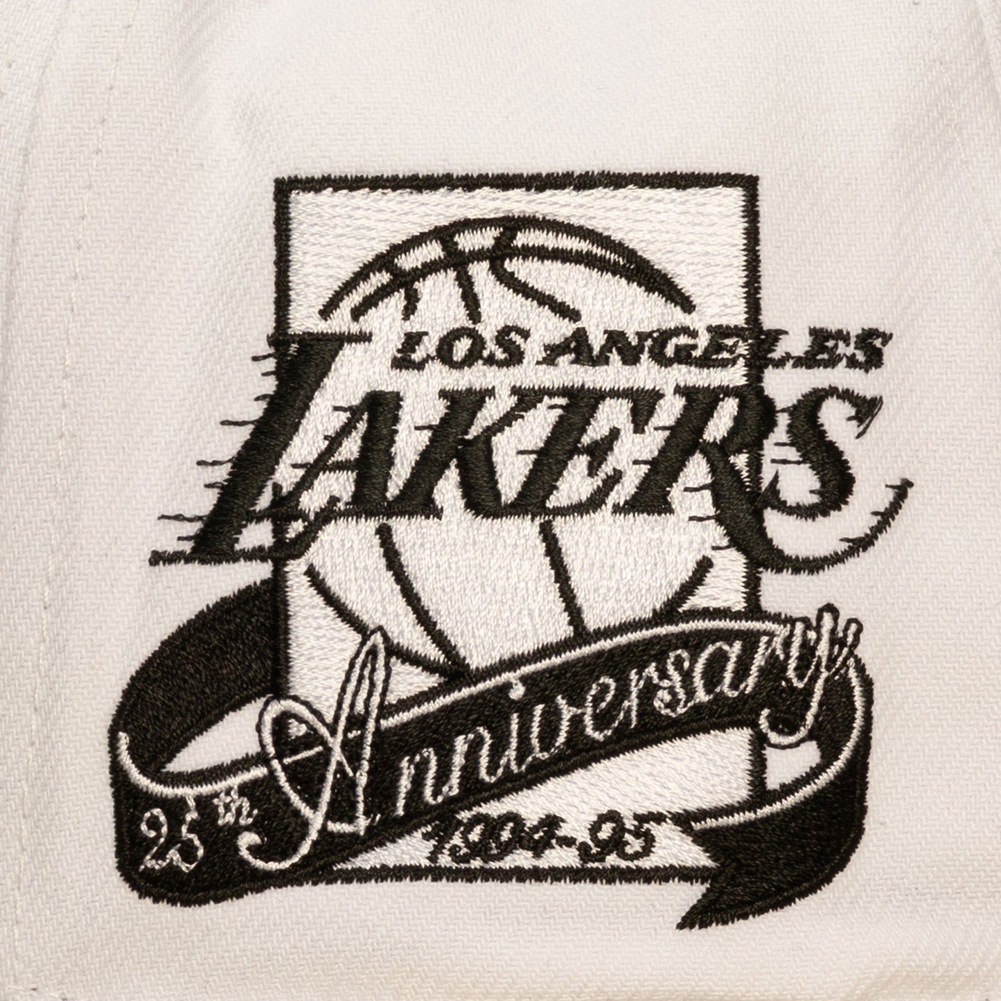 Los Angeles Lakers NBA In the City Pro Snapback Mitchell & Ness White Official NBA Fan Gear