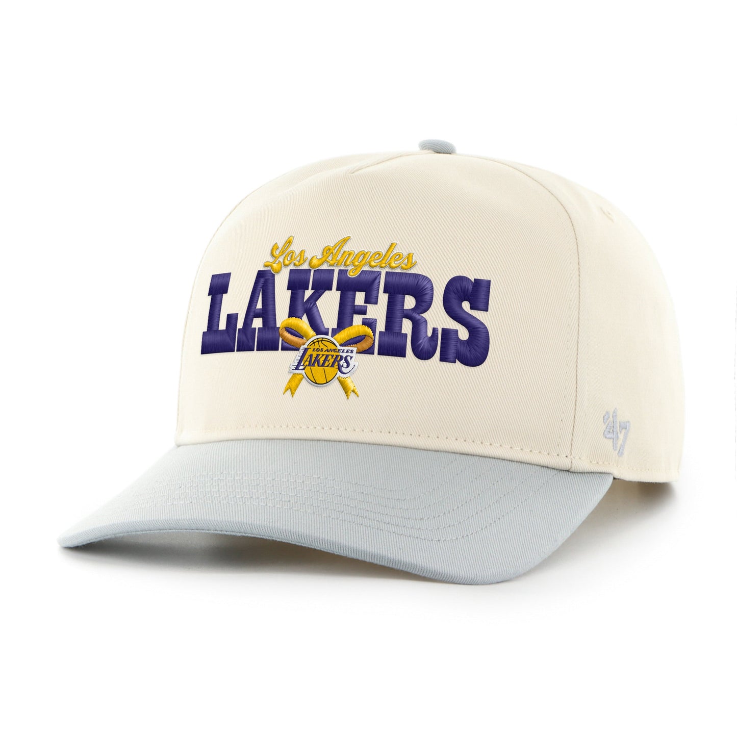 LOS ANGELES LAKERS BOW STACK '47 HITCH RF RELAXED FIT Official NBA Fan Gear