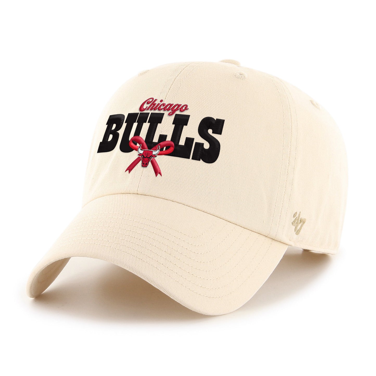 CHICAGO BULLS BOW STACK '47 CLEAN UP Official NBA Fan Gear