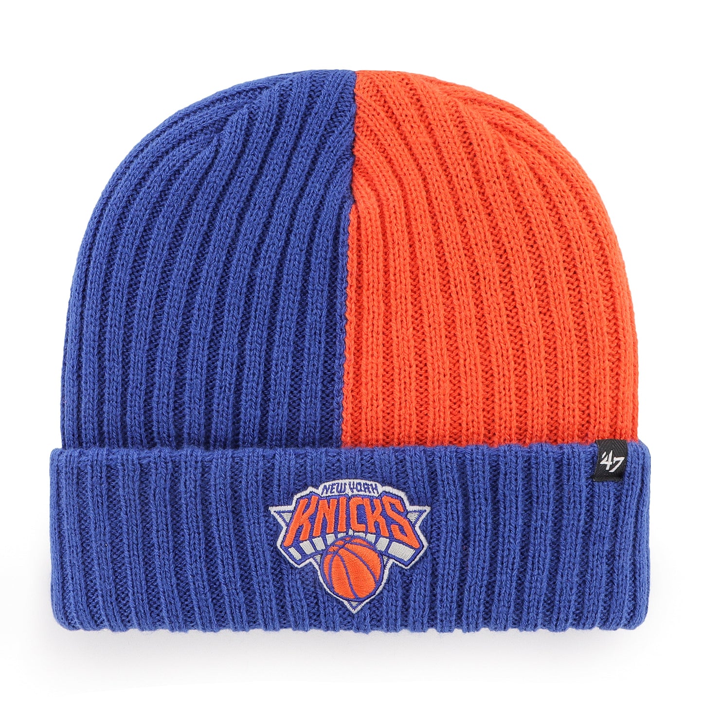 NEW YORK KNICKS FRACTURE '47 CUFF KNIT Official NBA Fan Gear