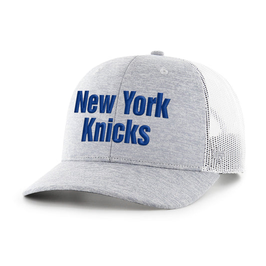 NEW YORK KNICKS HARRINGTON SCRIPT '47 TRUCKER Official NBA Fan Gear