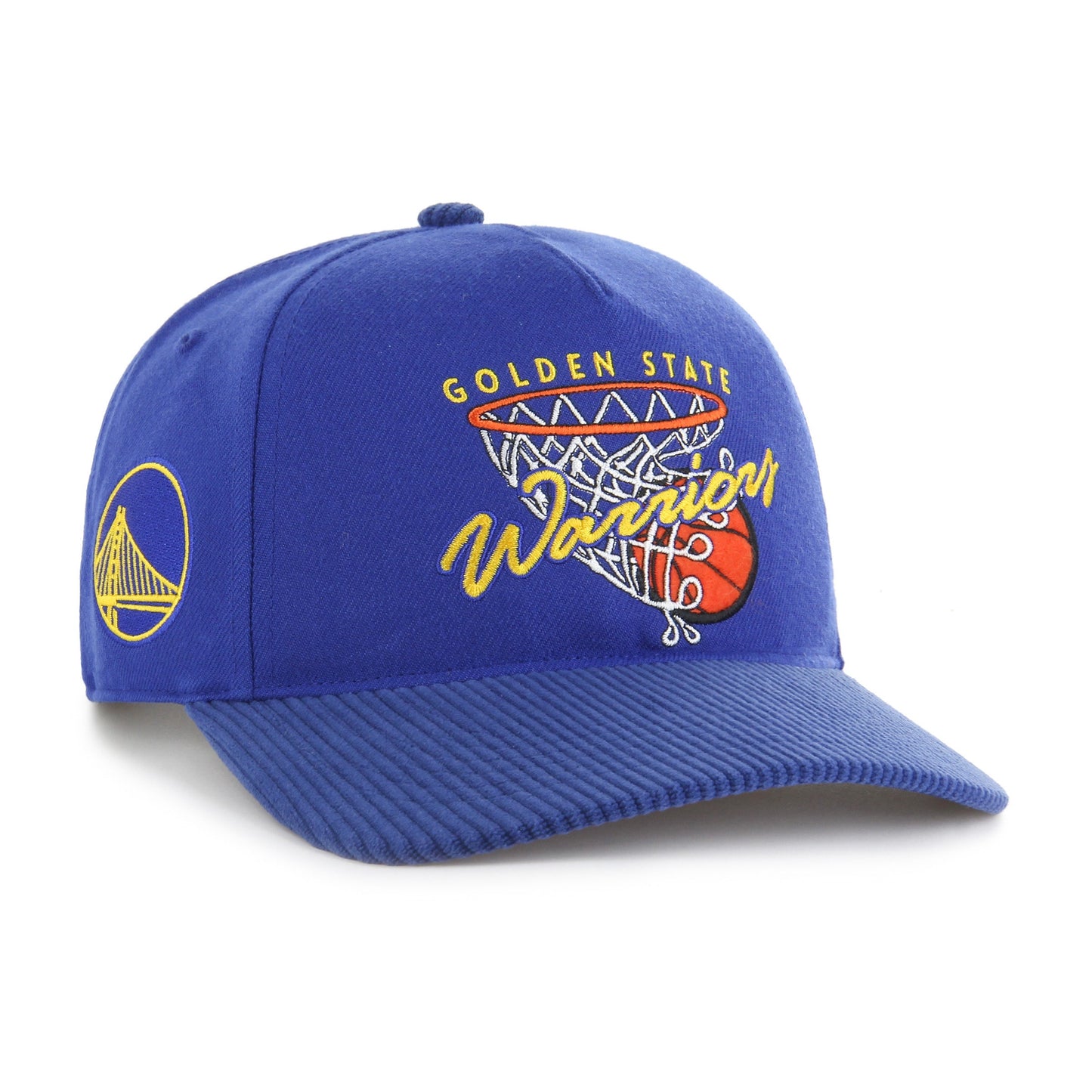 GOLDEN STATE WARRIORS HOOPS CORD '47 HITCH RF RELAXED FIT Official NBA Fan Gear