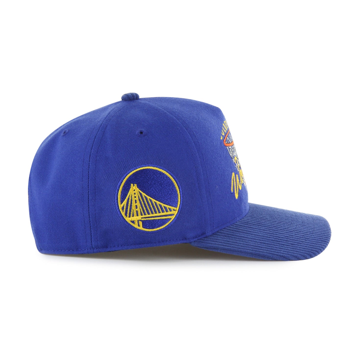 GOLDEN STATE WARRIORS HOOPS CORD '47 HITCH RF RELAXED FIT Official NBA Fan Gear