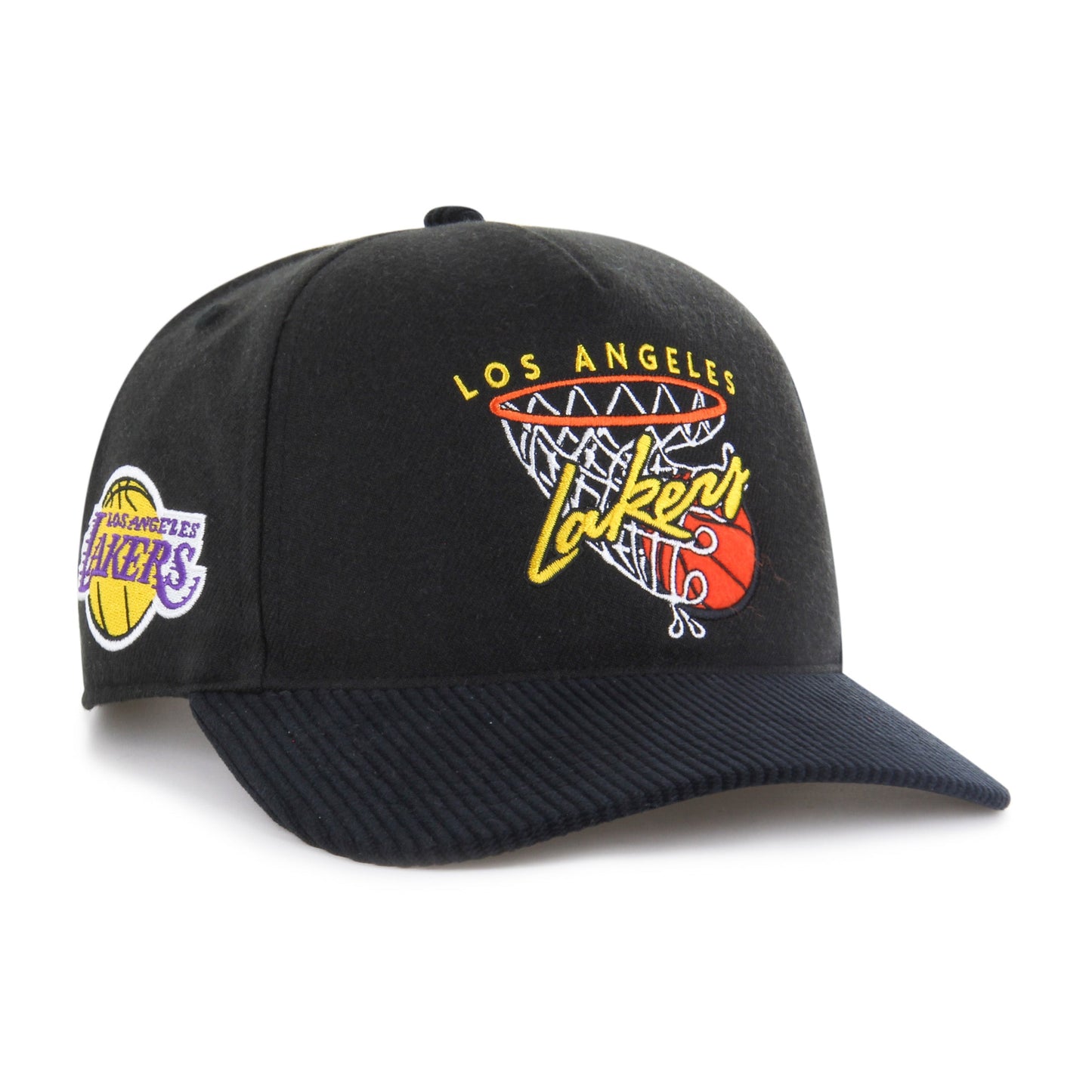 LOS ANGELES LAKERS HOOPS CORD '47 HITCH RF RELAXED FIT Official NBA Fan Gear
