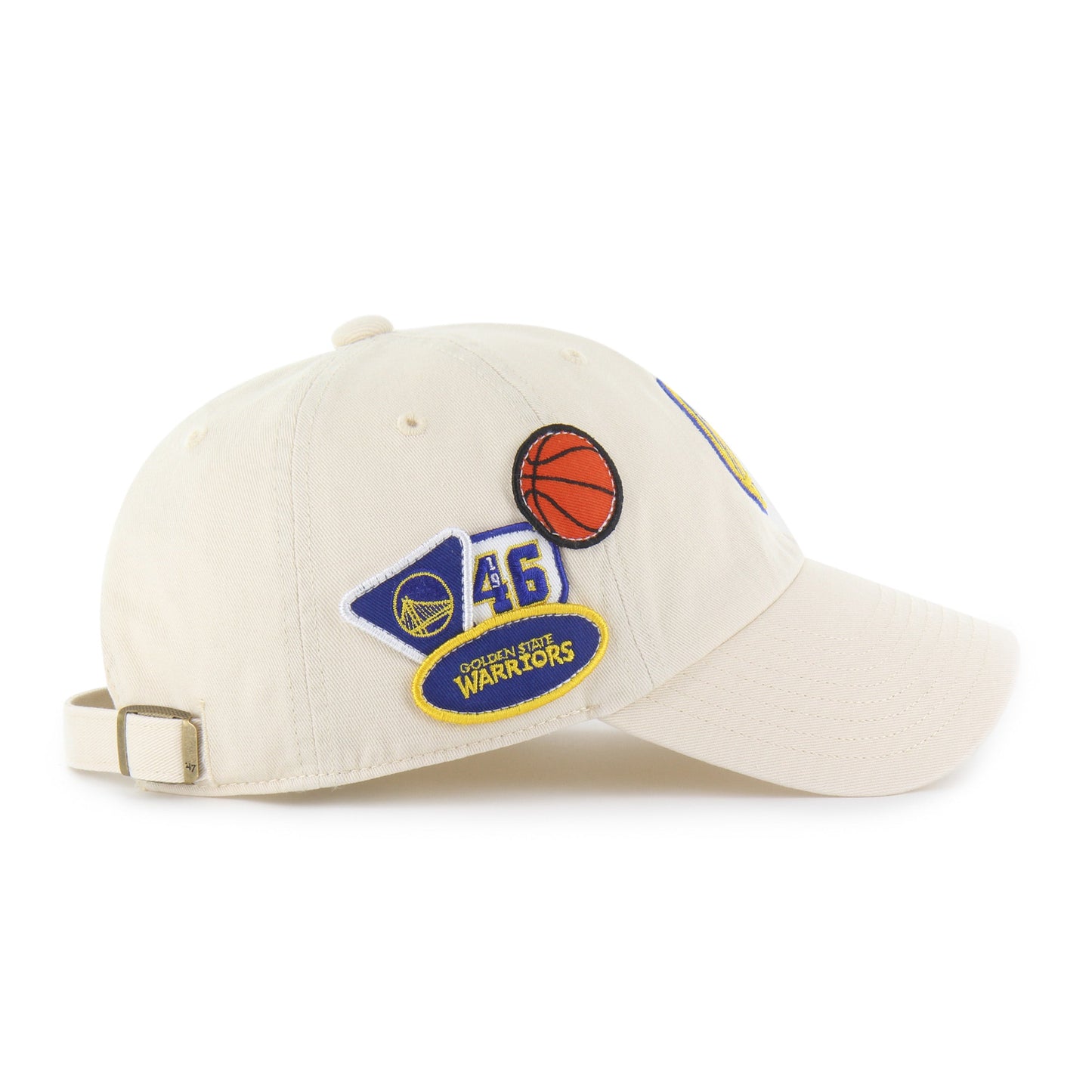 GOLDEN STATE WARRIORS BADGES '47 CLEAN UP Official NBA Fan Gear