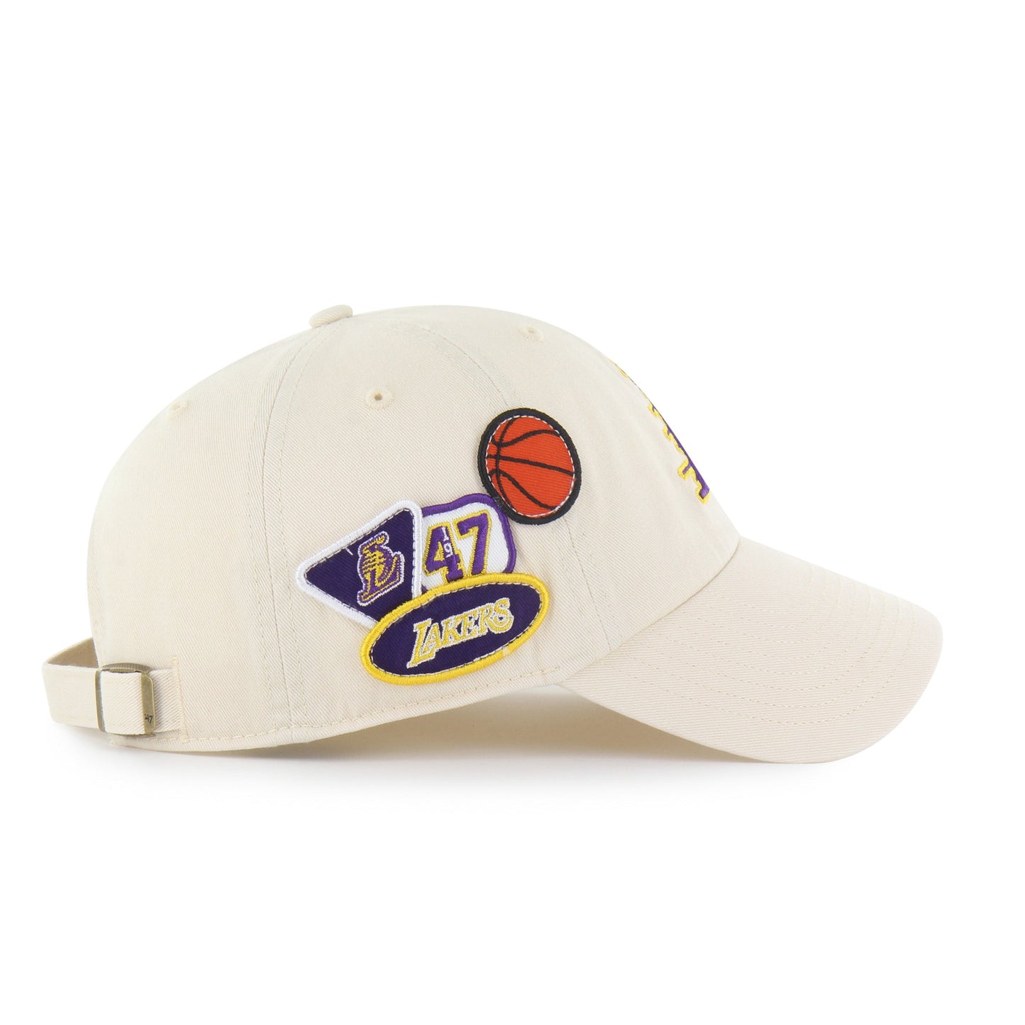 LOS ANGELES LAKERS BADGES '47 CLEAN UP Official NBA Fan Gear