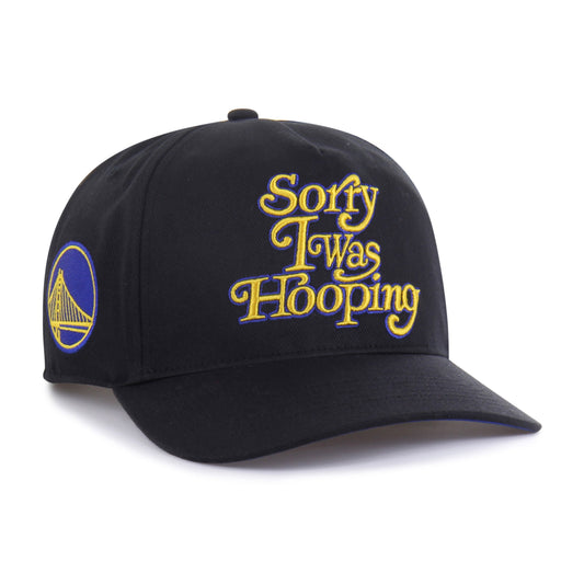 GOLDEN STATE WARRIORS X SEEN SORRY I WAS HOOPING '47 HITCH Official NBA Fan Gear
