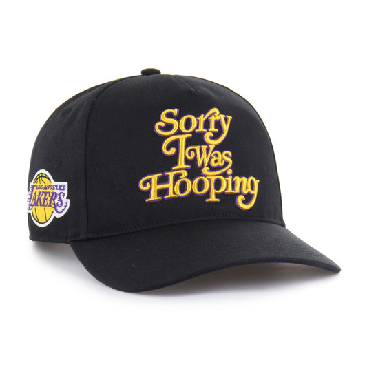 LOS ANGELES LAKERS X SEEN SORRY I WAS HOOPING '47 HITCH Official NBA Fan Gear