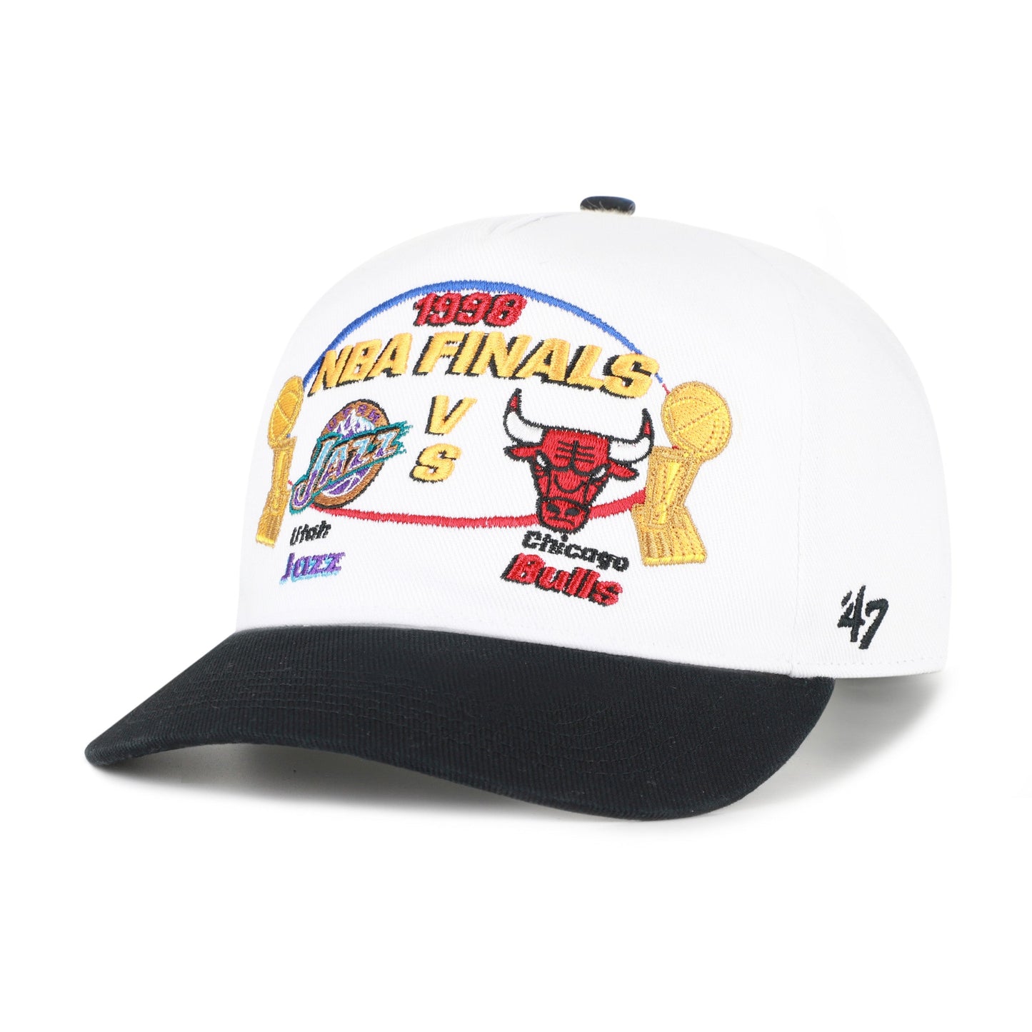 UTAH JAZZ VS. CHICAGO BULLS NBA FINALS DUELING '47 HITCH Official NBA Fan Gear