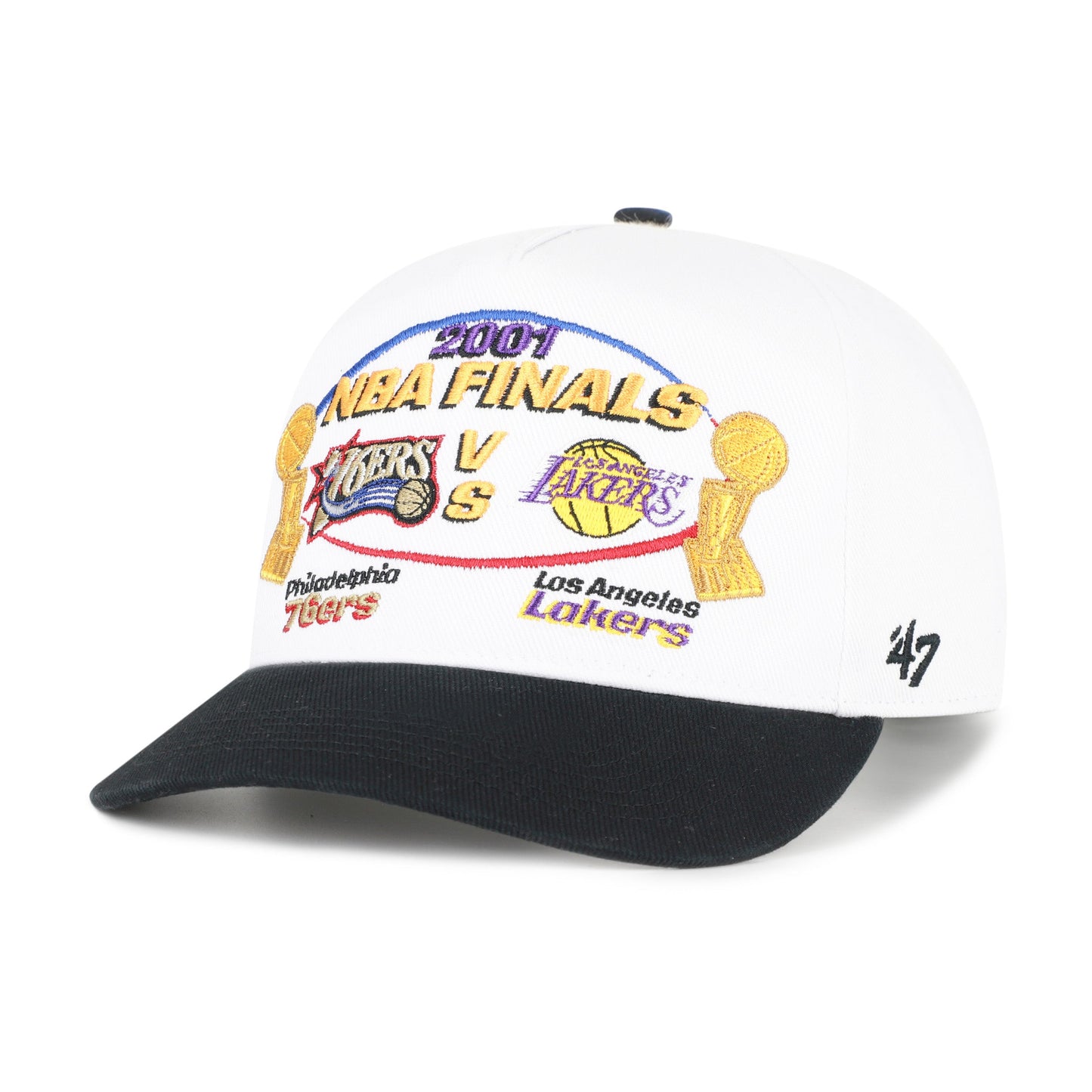 PHILADELPHIA 76ERS VS. LOS ANGELES LAKERS NBA FINALS DUELING '47 HITCH Official NBA Fan Gear