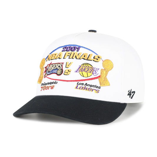 PHILADELPHIA 76ERS VS. LOS ANGELES LAKERS NBA FINALS DUELING '47 HITCH Official NBA Fan Gear