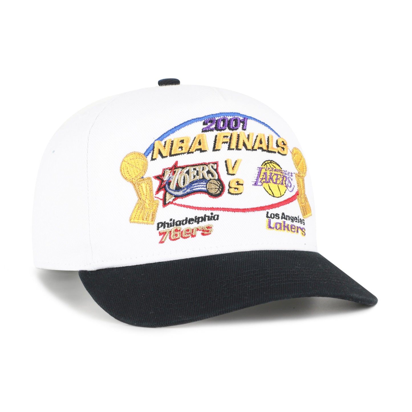 PHILADELPHIA 76ERS VS. LOS ANGELES LAKERS NBA FINALS DUELING '47 HITCH Official NBA Fan Gear