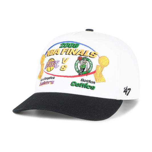 LOS ANGELES LAKERS VS. BOSTON CELTICS 2008 NBA FINALS DUELING '47 HITCH Official NBA Fan Gear