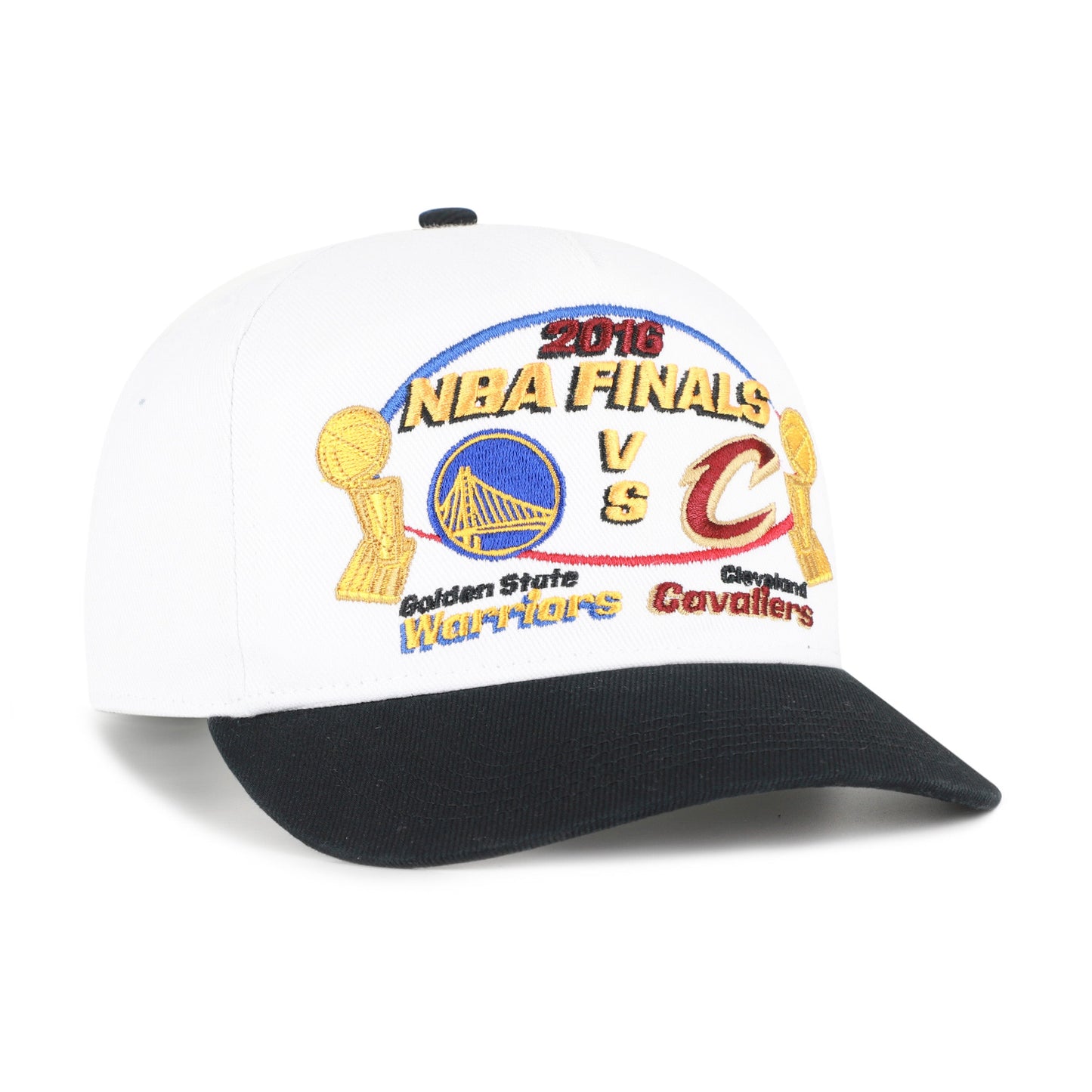 GOLDEN STATE WARRIORS VS. CLEVELAND CAVALIERS NBA FINALS DUELING '47 HITCH Official NBA Fan Gear