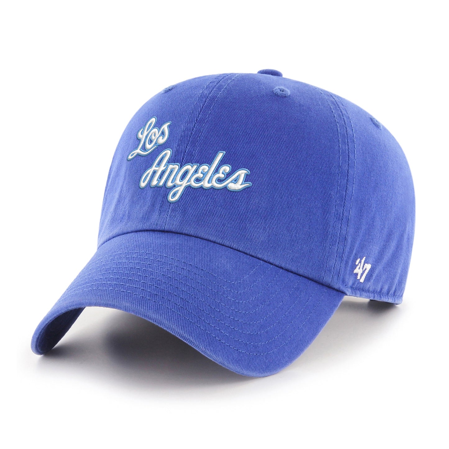 LOS ANGELES LAKERS HARDWOOD CLASSICS SCRIPT '47 CLEAN UP Official NBA Fan Gear