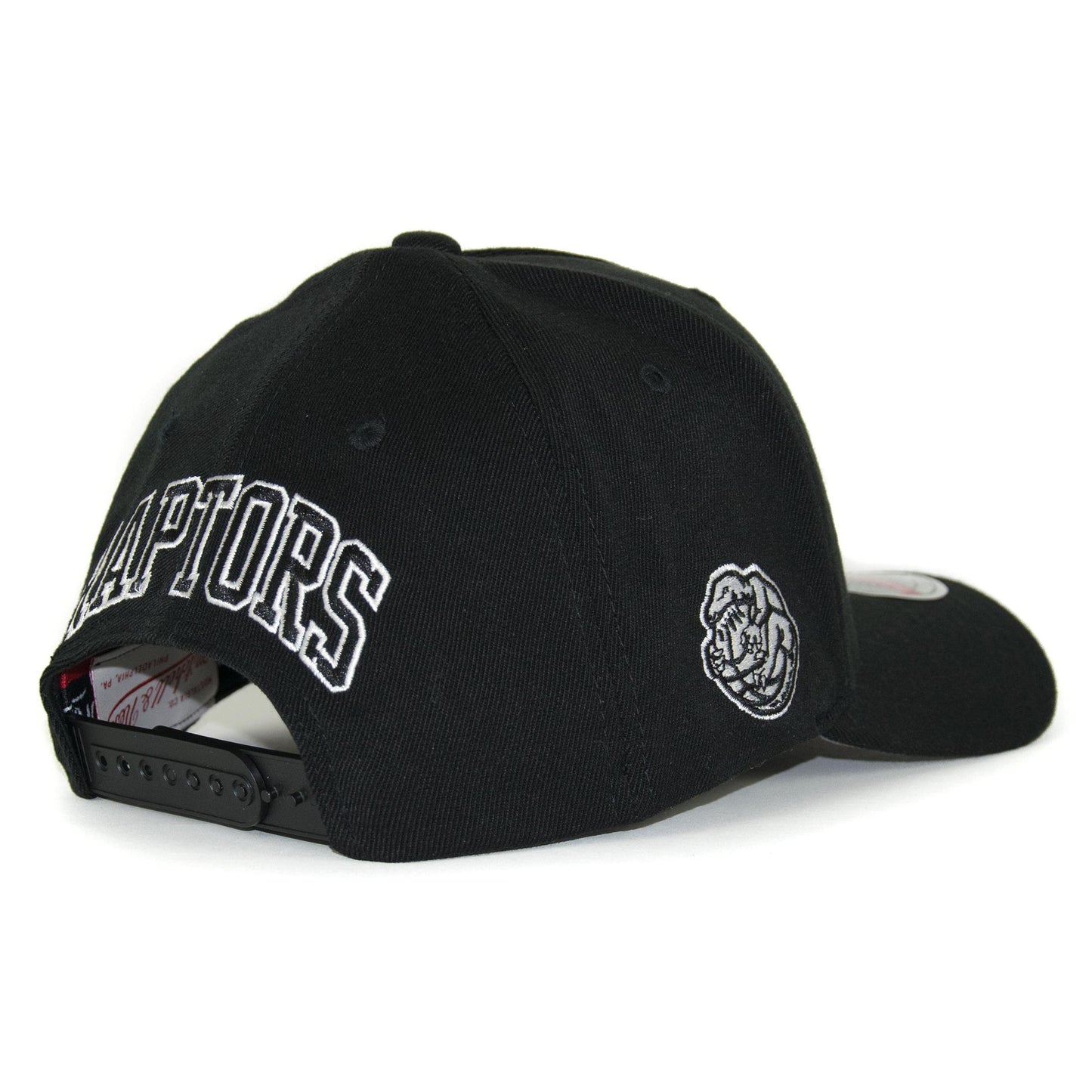 Toronto Raptors NBA Classic Red Eazy B&W Snapback Mitchell & Ness Black/White Official NBA Fan Gear