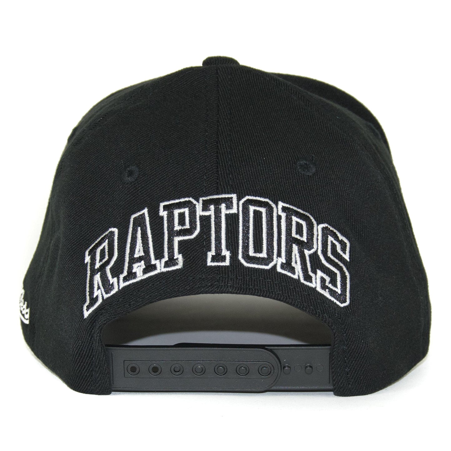 Toronto Raptors NBA Classic Red Eazy B&W Snapback Mitchell & Ness Black/White Official NBA Fan Gear