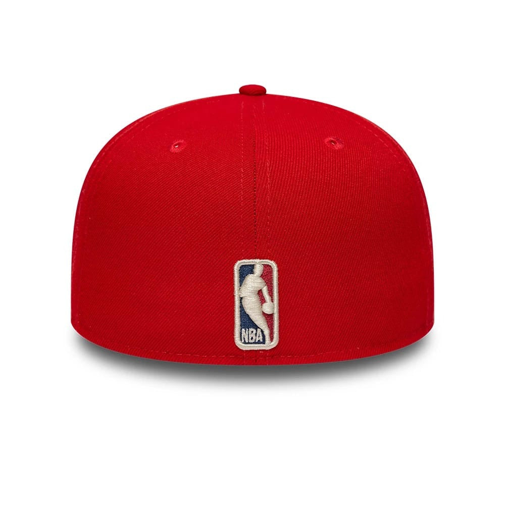 Philadelphia 76ers NBA Hardwood Classic 59FIFTY Fitted New Era Red Official NBA Fan Gear
