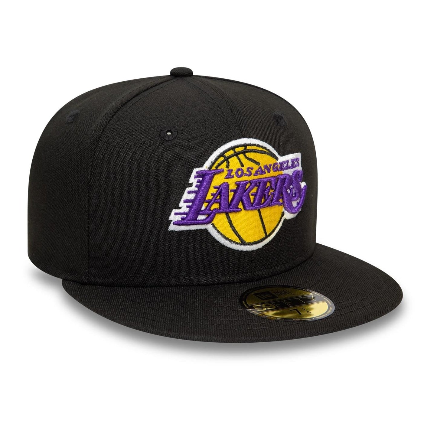 Los Angeles Lakers NBA 59FIFTY Fitted New Era Black Official NBA Fan Gear