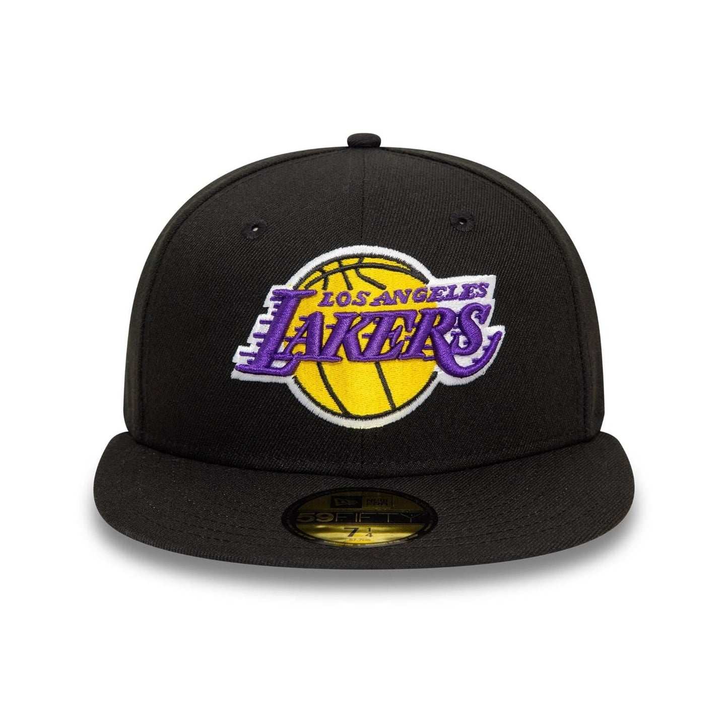 Los Angeles Lakers NBA 59FIFTY Fitted New Era Black Official NBA Fan Gear