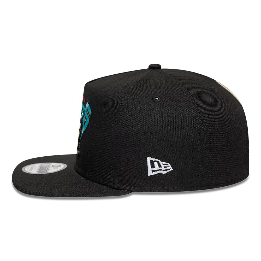 Vancouver Grizzlies NBA Hardwood Classic 9FIFTY A-Frame Snapback New Era Black Official NBA Fan Gear