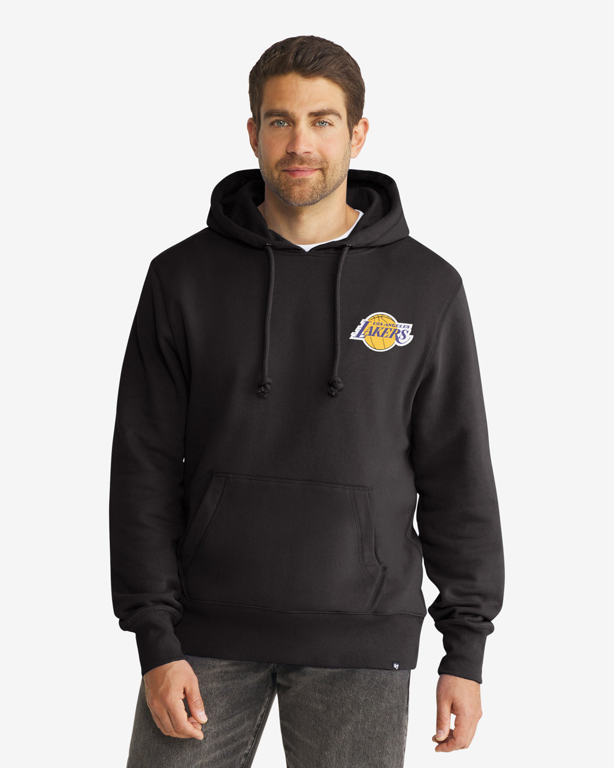LOS ANGELES LAKERS BACKER '47 HEADLNE HOOD Official NBA Fan Gear